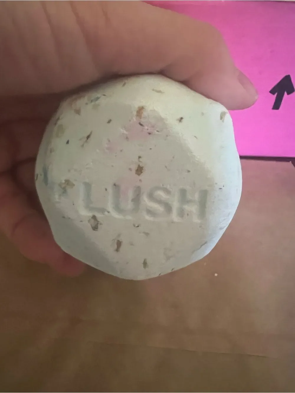 1 LEFT! Lush Summer Skies Bathy Bomb 6.7 oz Brand New